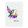 TEST 2 Postkarte "Alles Gute" - Motiv: Kolibri
